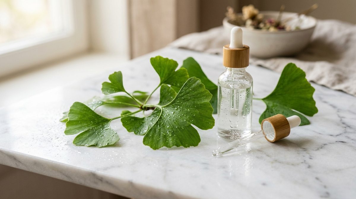 Ginkgo Biloba: Circulation and Antioxidant Support